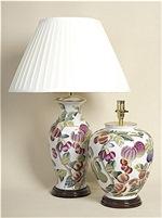 ALEXANDERS  PLUM FRUIT FISHTAIL LAMP